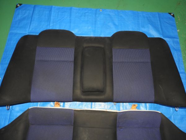 3 CP9A evo 6 GSR original rear seats blue color after part seat rear ASSY 4G63 EVO 4 5 Mitsubishi Lancer Evolution Lancer Evolution 