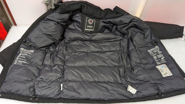 HH230-24315-127【中古】THE NORTH FACE K'S ノースフェイス キッズマクマードマウンテンダウン NJ1DK59S サイズ：150 ブラック ジャケットの画像6