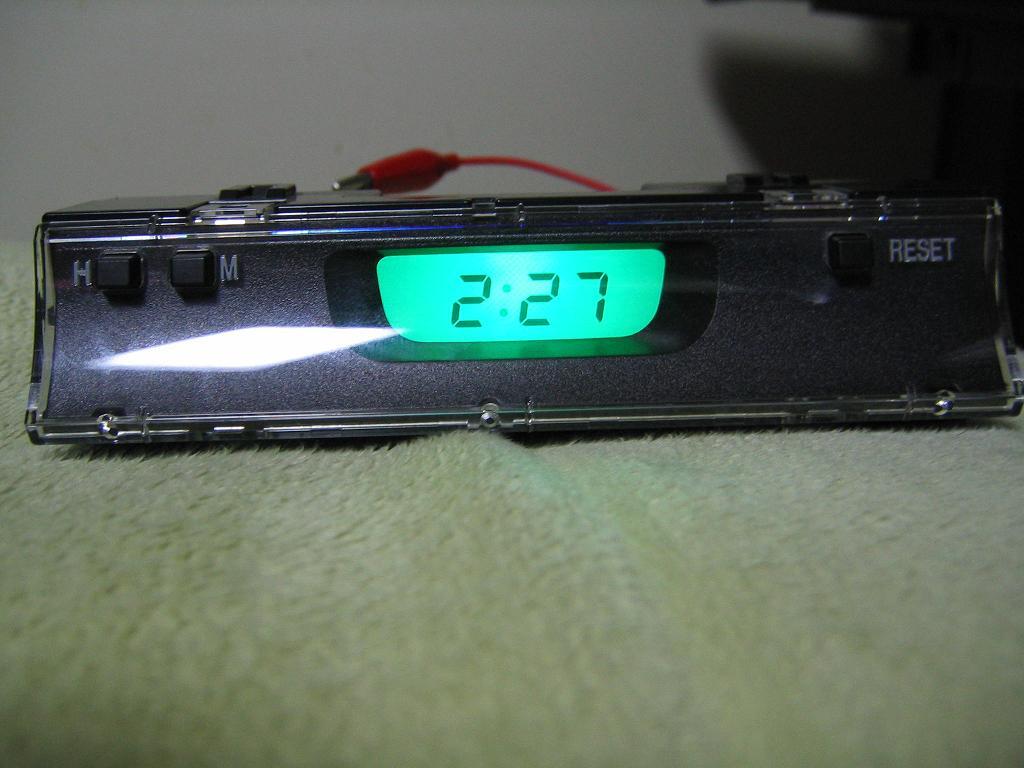 SG5　フォレスター　ＬＥＤ仕様　時計照明用・修理対策品　＜前期型＞_点灯例　＜商品ではない！＞