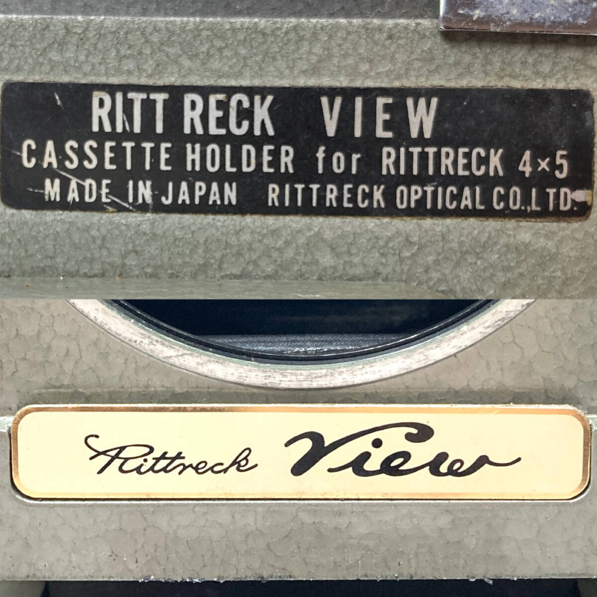 ▼RITT RECK VIEW 4×5 蛇腹 中判カメラ フィルムカメラ ボディ 武蔵野光機 撮影機器 リトレック ビュー_画像8