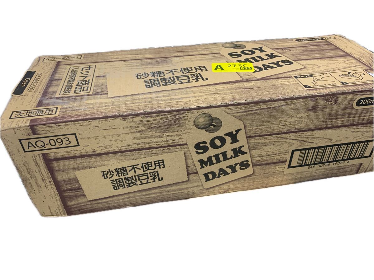 キッコーマン 砂糖不使用調製豆乳 SOYMILK DAYS 200ml×30本