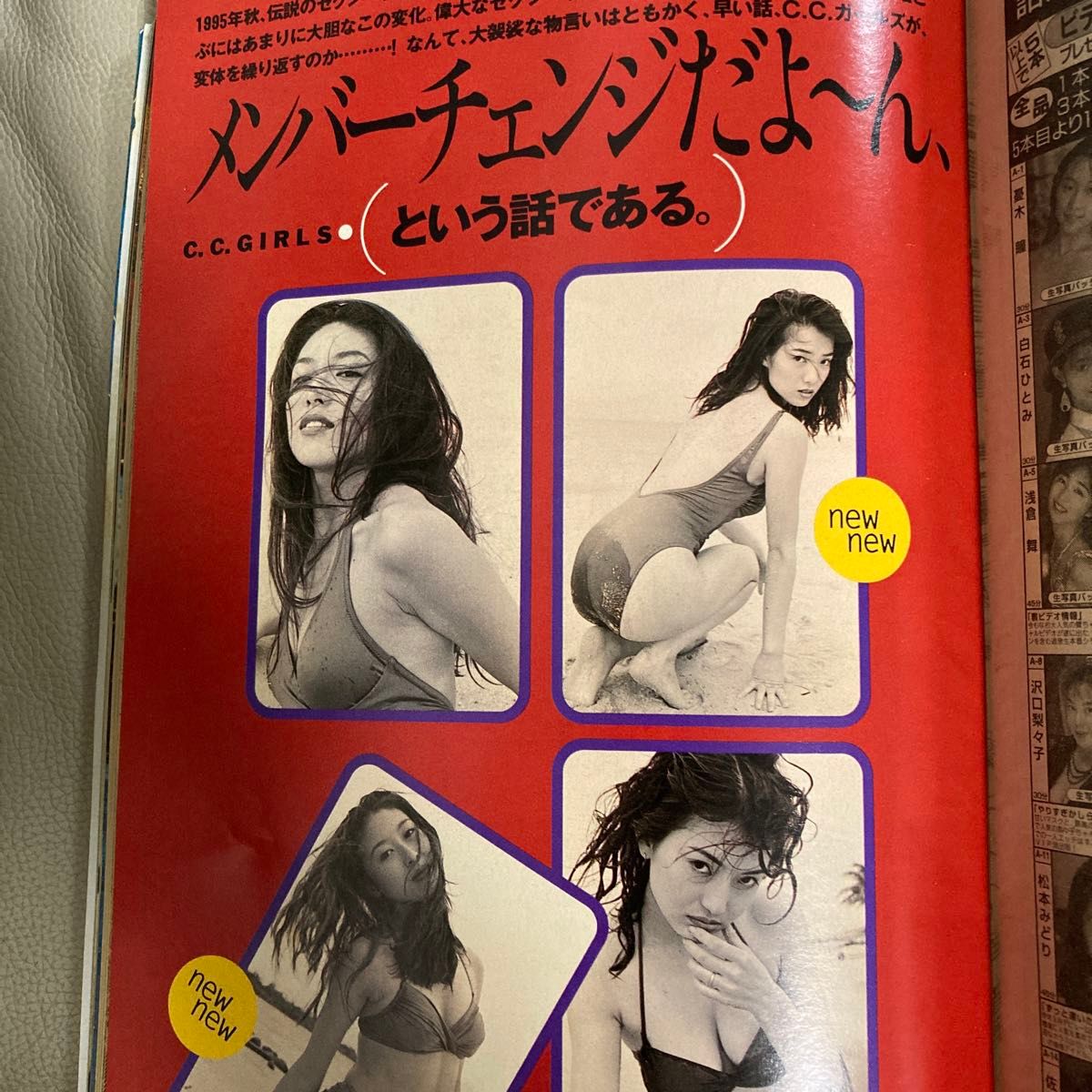 週刊プレイボーイ 1995年（平成7年）吉野公佳　奥菜恵
