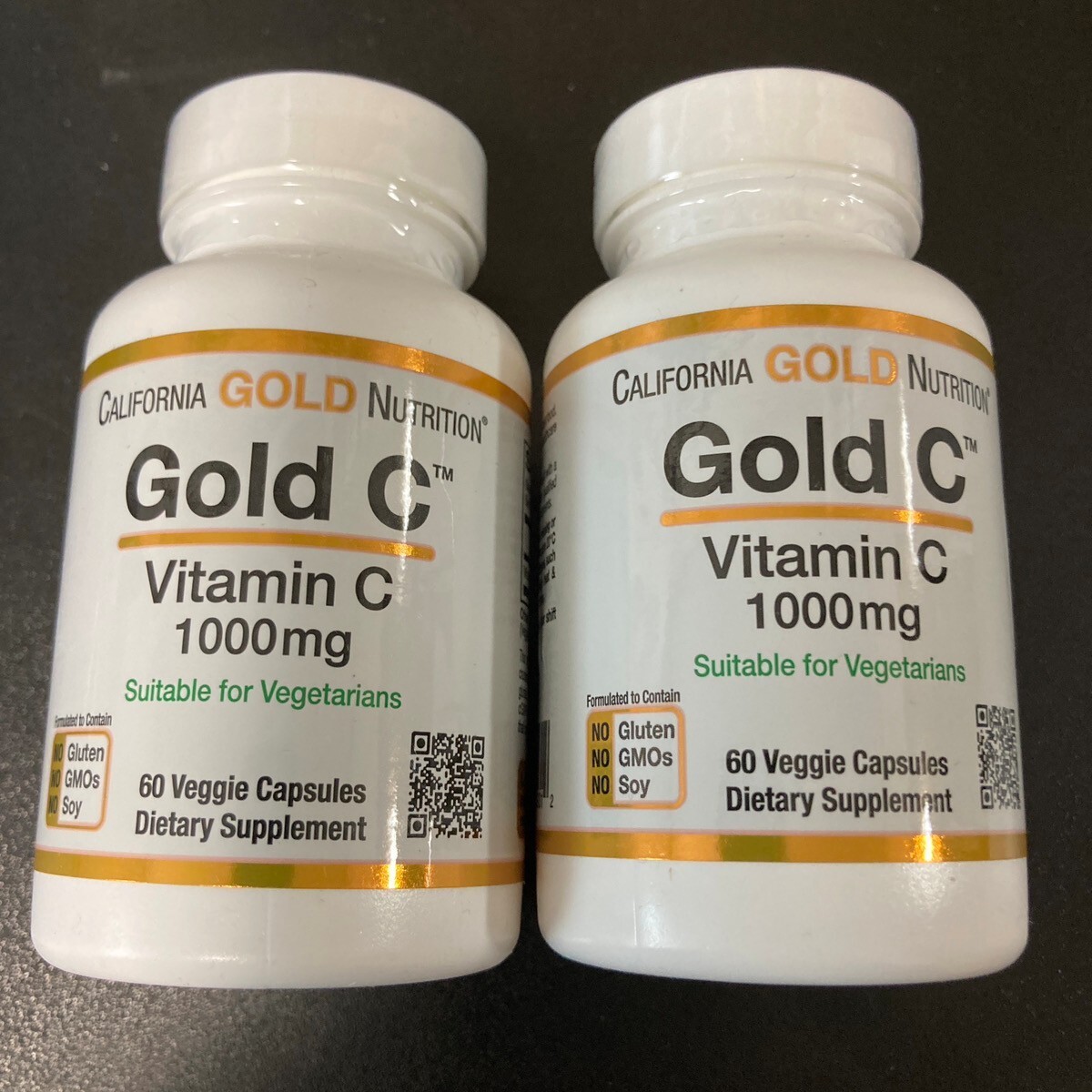  California Gold Nutrition　ビタミンC　60錠　2本セット_画像1