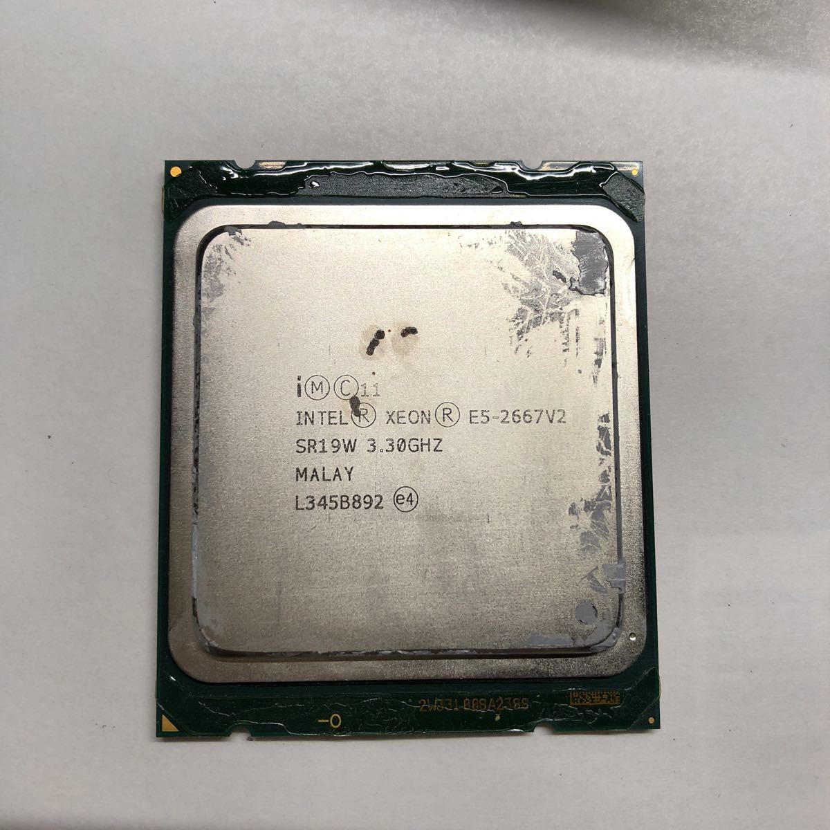 Intel Xeon E5-2667V2 3.30GHz SR19W /131_画像1