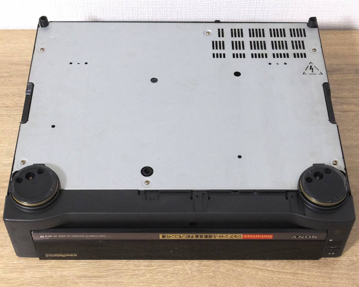 SONY Betamax ベータマックス SL-200D ベータ カセットレコーダー 1997年製 付属品無し 通電確認のみ 動作未確認 現状品の画像9
