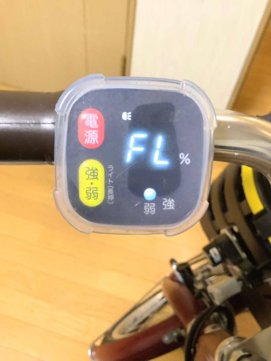 電動アシスト自転車 3輪 自転車 シニア ブリヂストン 高齢者安全蛍光テープ付き 美品 ２０２1年式 使用回数3回 室内保管の画像10