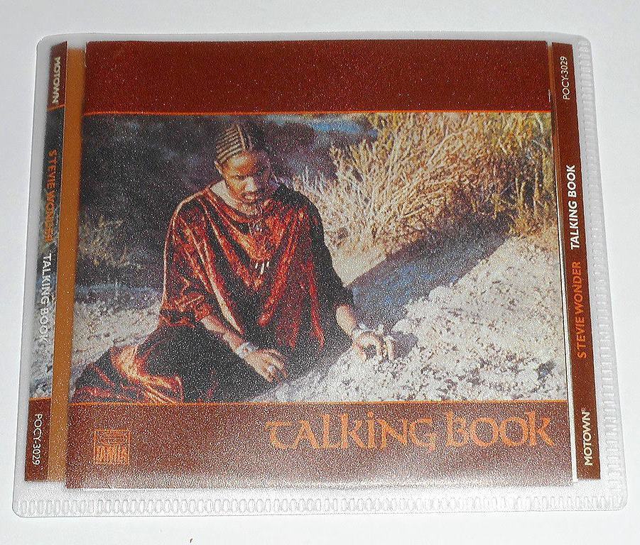 2000年発売盤◎解説/歌詞/対訳付『Talking Book＊Stevie Wonder』スティービー・ワンダー 72年大傑作★全米1位,2曲収録◆ソフトケース入替_画像1