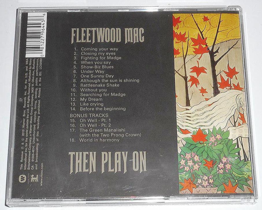 2013年リマスターEU盤『Then Play On★Deluxe Edition：Fleetwood Mac』フリートウッド・マック 69年★ピーター・グリーン時代の最高傑作_画像3