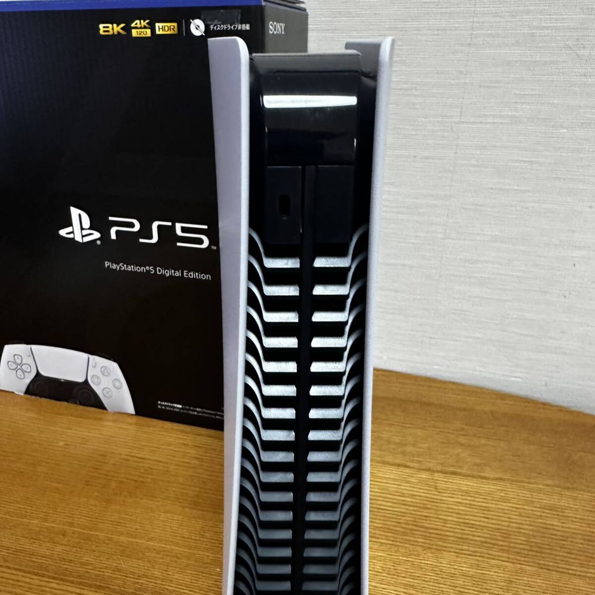 【動作確認済】美品 SONY PS5 デジタルエディション CFI-1000B01 コントローラー無し PlayStation5_画像6