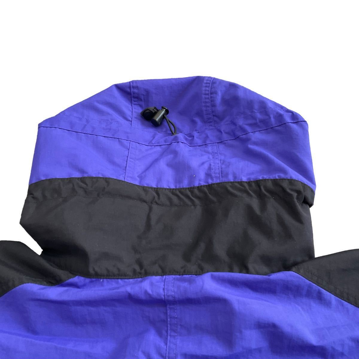 SIERRA DESIGNS mountain parka L size purple × black Sierra Design ano rack nylon jacket outdoor 