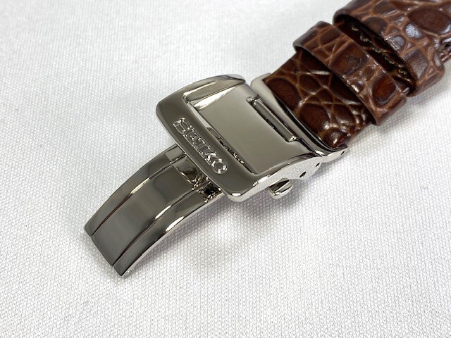 4A071JL SEIKO pull mie21mm original leather belt car f type pushed . Brown SNP025JC/7D56-0AA0 other for cat pohs free shipping 