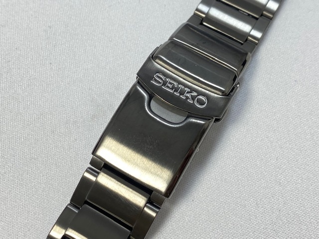35J5NG SEIKO Seiko kinetic diver 20mm original stainless steel breath black SKA427P1/5M62-0BL0 other for cat pohs free shipping 
