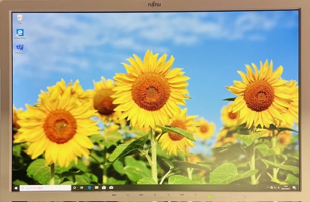 T3452 FUJITSU B24W-7 LED/DY24W-7 24インチ 液晶ディスプレイ WUXGA(1920x1200)/IPS/DisplayPort/スピーカー_画像2