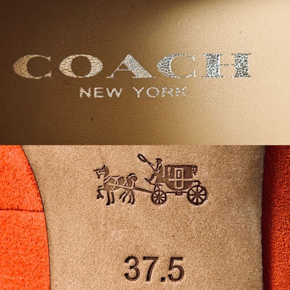 ★断捨離★ COACH スエードパンプス