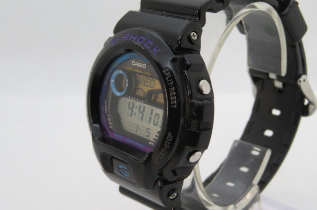 1円～【動作品】CASIO カシオ G-SHOCK ジーショック 　G-LIDE　デジタル　メンズ腕時計　GLX-6900　ブラック　2-10-9_画像2