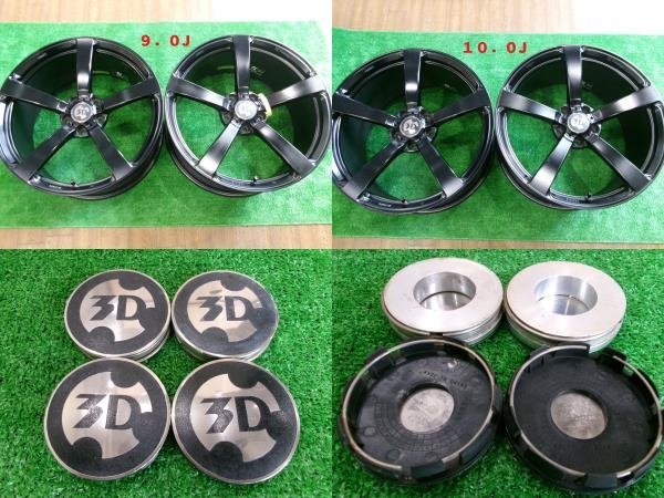 3Dデザイン / TYPES３ FORGED 【20インチ 9.0J 10.0J PCD120 5H +42 +45】 軽量 鍛造 １ピース ４本SET！_画像1