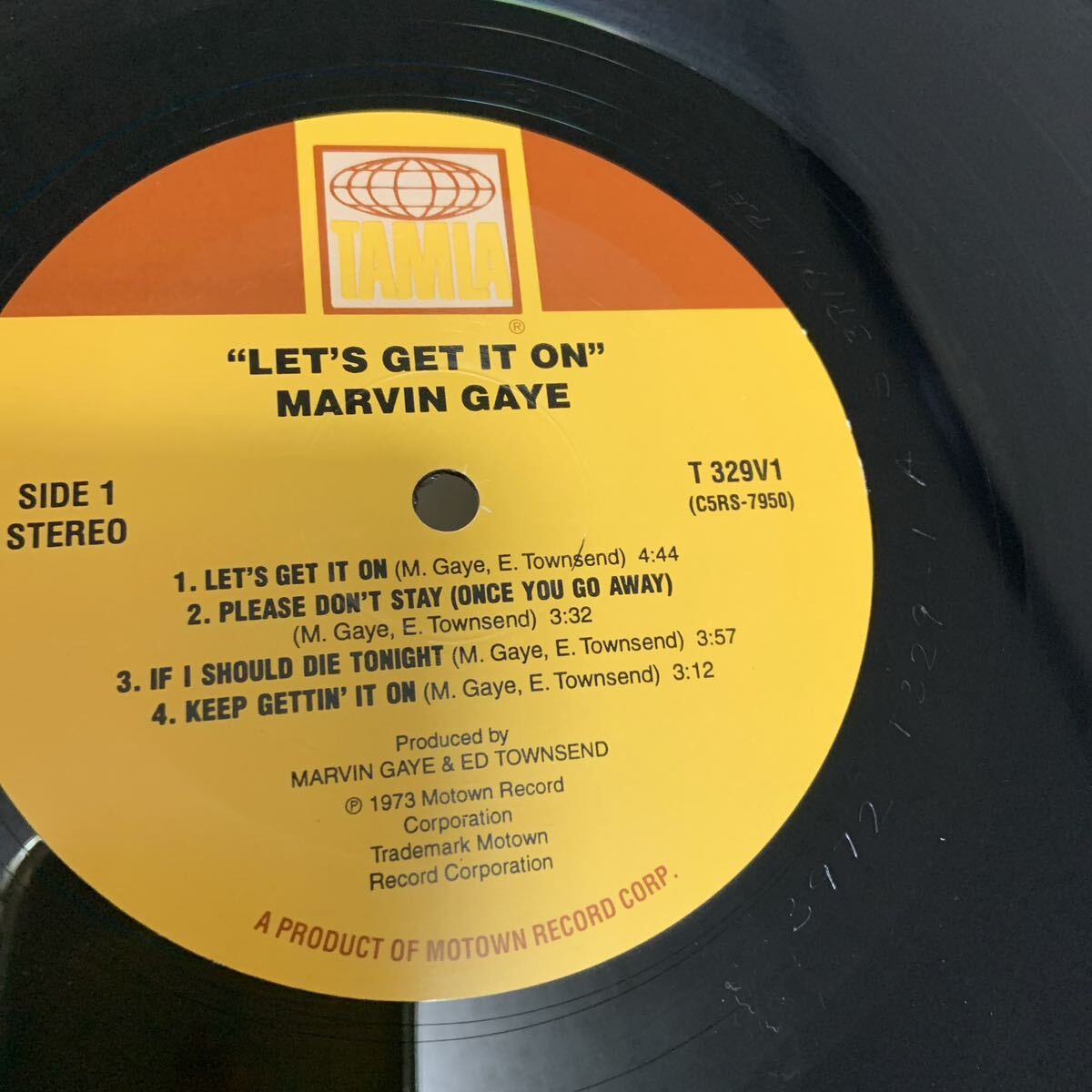 Marvin Gaye /マービンゲイ/ let’s get it on US盤_画像7