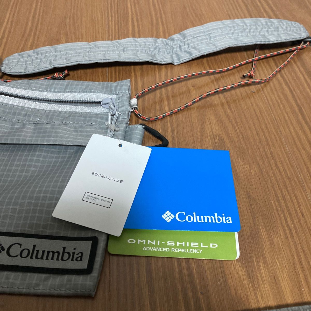 コロンビア ジャックスリムサコッシュ PU8177 039 トレッキング バッグ : Columbia Grey Columbia