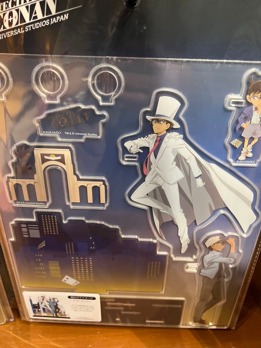 USJ 限定　名探偵コナン　怪盗キッド　ボールペンスタンド　アクリルスタンド