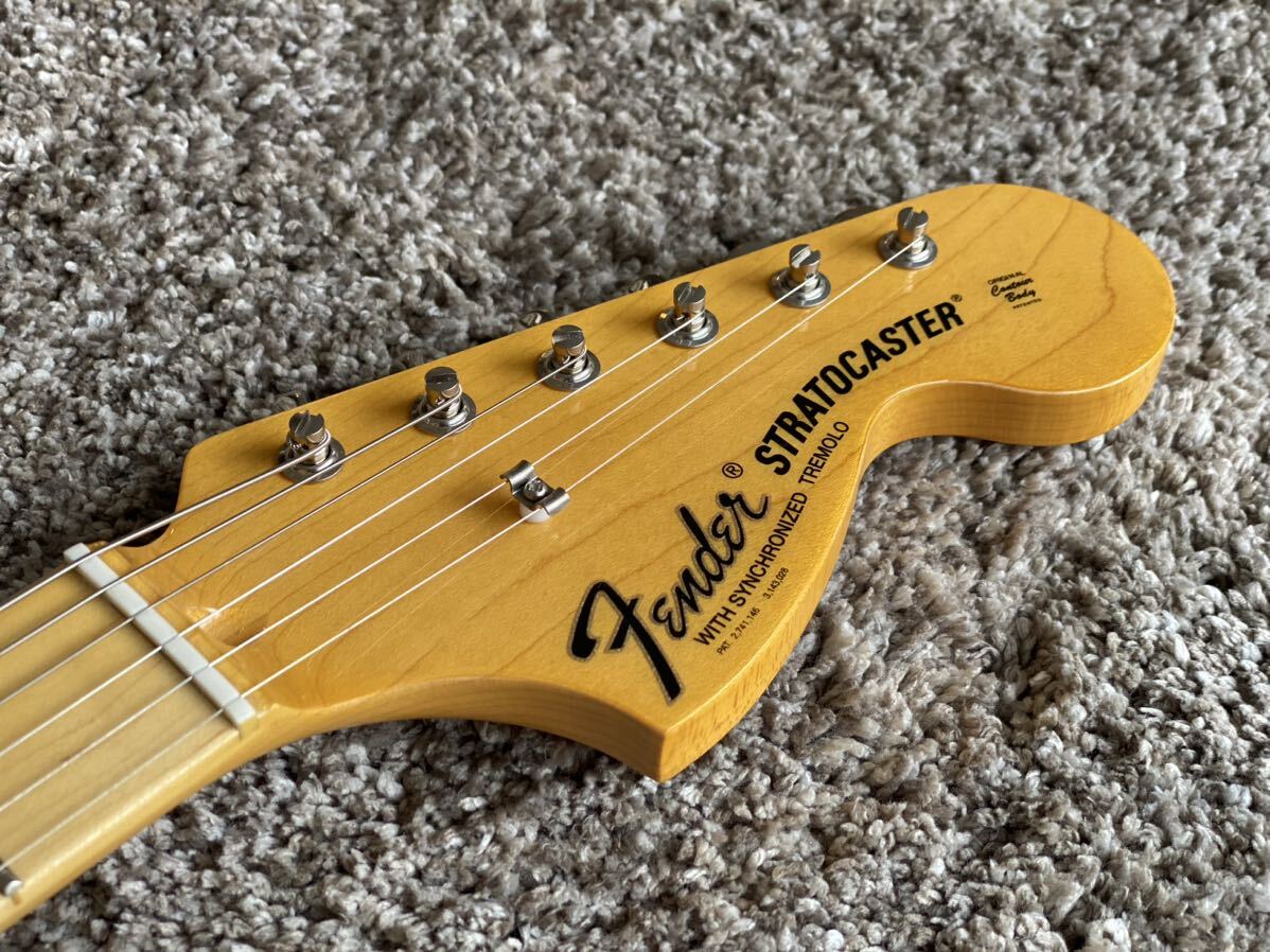 送料込み 超美品 Fender Made in Japan / JV Modified 60s Stratocaster Maple Olympic White フェンダージャパン ストラトキャスターの画像6