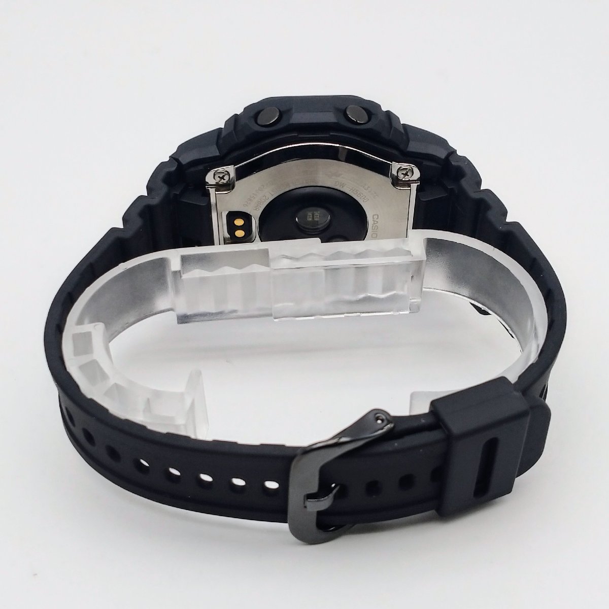 2257♪/CASIO カシオ G-SHOCK ジーショック G-SQUAD DW-H5600-1JR 腕時計 充電式 デジタル 心拍計 Bluetooth メンズ ブラック【0226】_画像5