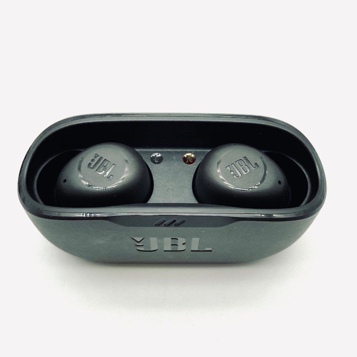 2282♭JBL WAVE BUDS JBLWBUDSBLK 完全ワイヤレスイヤホン Bluetooth IP54防水防塵 アプリ対応 USBタイプC ブラック【0226】_画像5