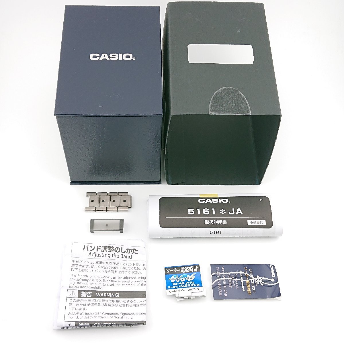 2456# カシオ/CASIO 腕時計 ウェーブセプター WAVECEPTOR WVA-M640TD-2AJF 電波ソーラー デイデイト 10気圧防水 メンズ 【0304】_画像6