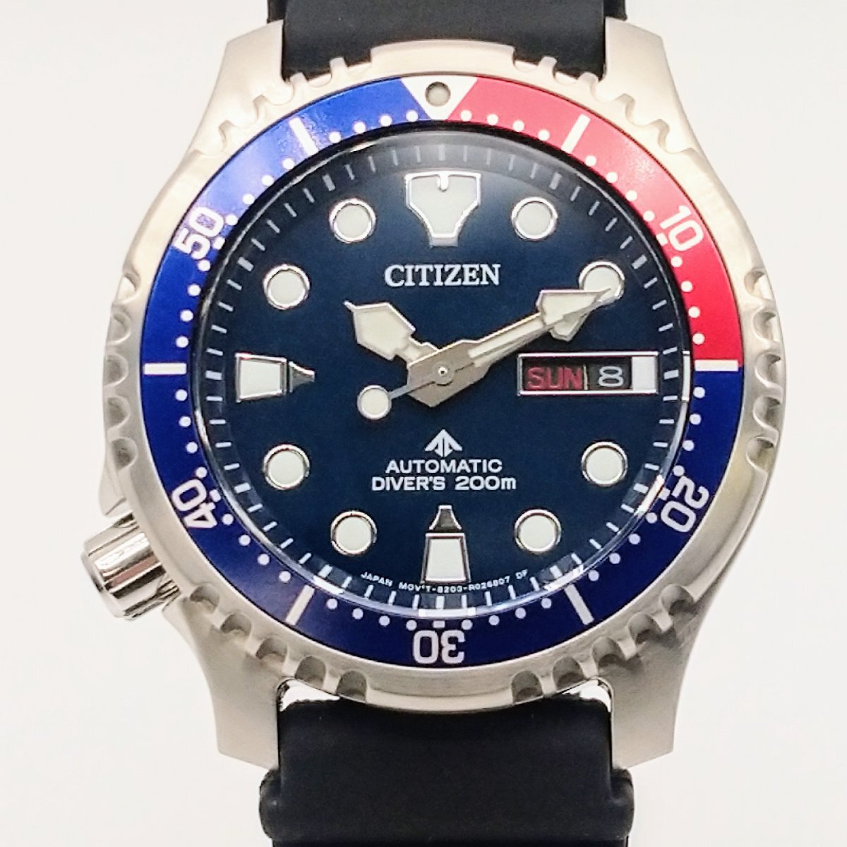 2477♪/ CITIZEN シチズン PROMASTER プロマスター NY0086-16L 腕時計 自動巻き アナログ 20気圧防水 マイクロファイバークロス付【0304】_参考価格 55,000円