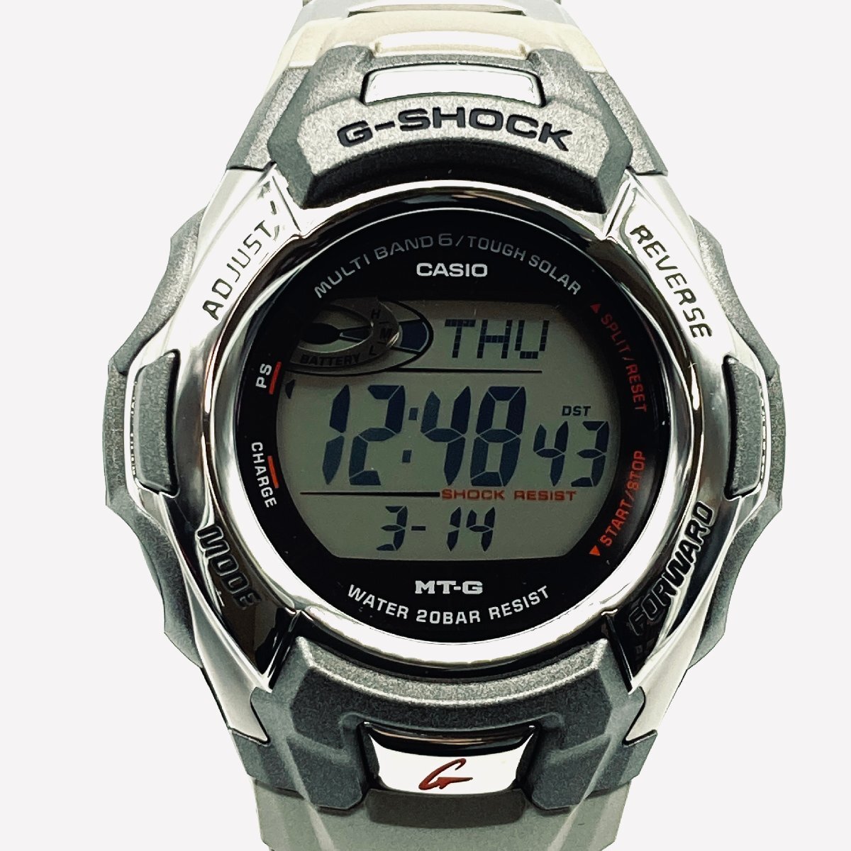 2560♭CASIO カシオ 腕時計 MTGM-900DA-8CR タフソーラー 電波時計 デジタル表示 20気圧防水 メンズ【0304】_参考価格：23,220円