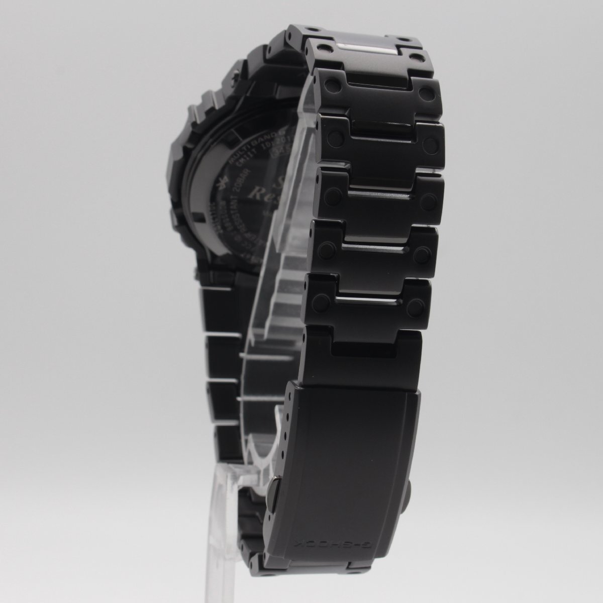 2669▲ CASIO 腕時計 G-SHOCK GMW-B5000MB-1JF 20気圧防水 耐衝撃性 電波 ソーラー モバイルリンク ワールドタイム ブラック【0311】の画像5