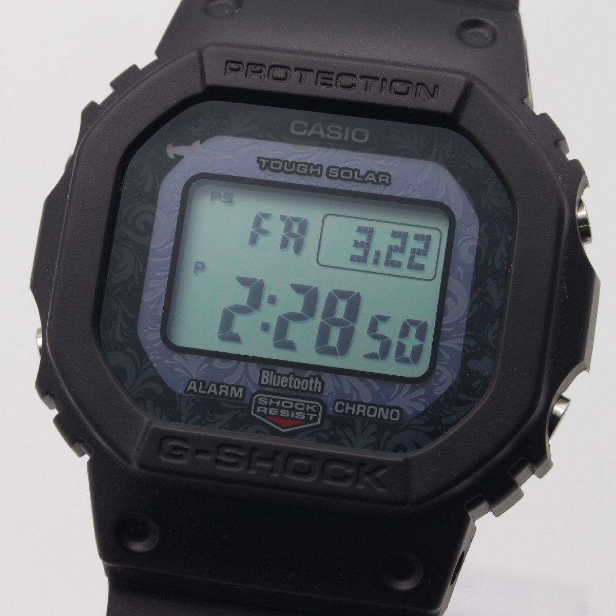 2702▲ CASIO 腕時計 G-SHOCK GW-B5600CD-1A2JR 20気圧防水 耐衝撃性 電波 ソーラー Bluetooth チャールズ・ダーウィン財団モデル【0311】の画像1