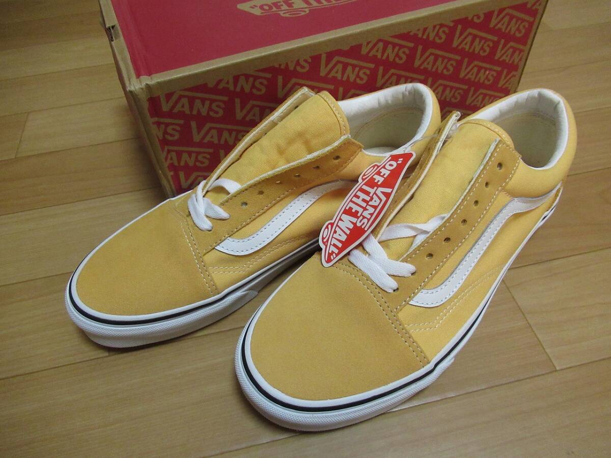 ★458 VANS バンズ 新品オールドスクール スニーカー US9.5 27.5cm FLAX OLD SKOOL_画像1