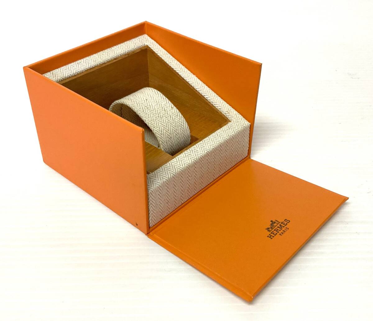 ★☆ピテ 純正 HERMES エルメス 時計ケース まとめて 2点セット 箱 ボックス 外箱 ウォッチケース BOX 収納ボックス☆★の画像8