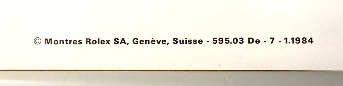 ★☆23 超超レア 純正 ROLEX ロレックス GMT-MASTER GMTマスター 1984年冊子 付属品セット パスケース ピ☆★_画像6