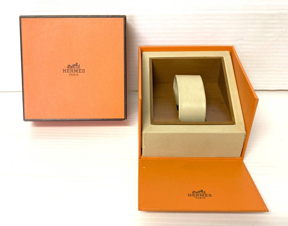 ★☆ピテ 純正 HERMES エルメス 時計ケース まとめて 2点セット 箱 ボックス 外箱 ウォッチケース BOX 収納ボックス☆★_画像2