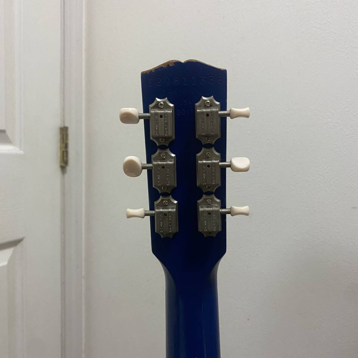 Gibson ギブソン Les Paull Melody Maker USA製 2011年製 Satin Blue レスポール メロディー メーカーの画像7