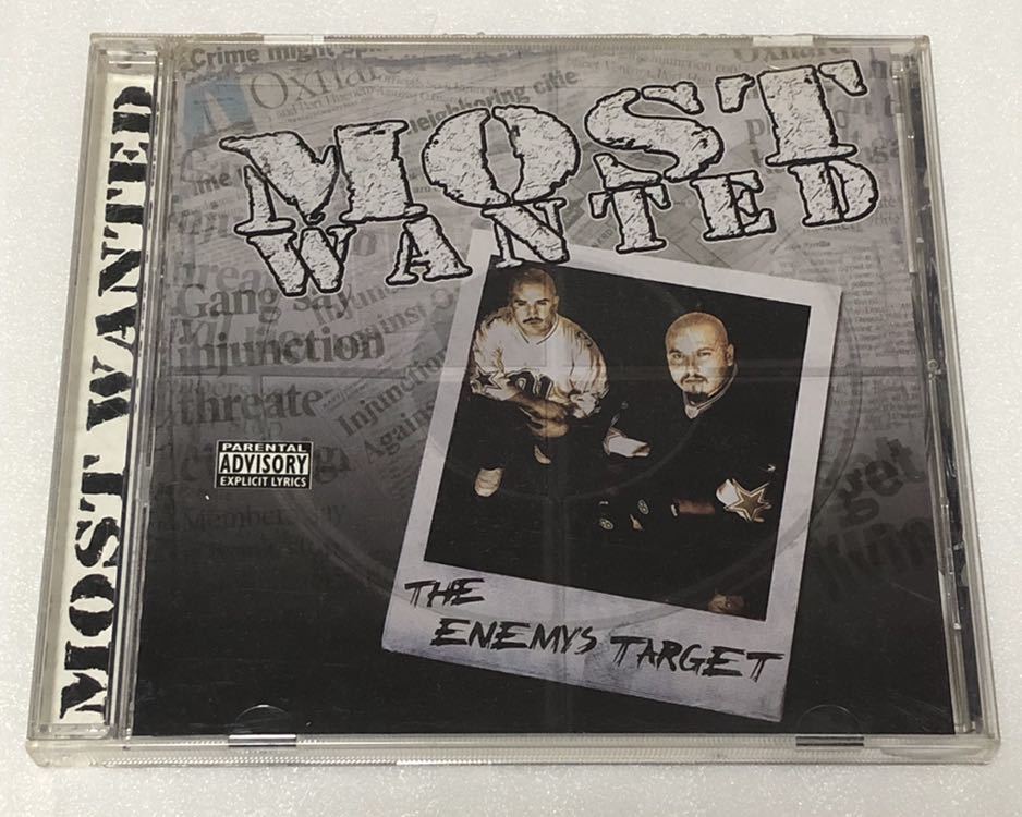 MOST WANTED THE ENEMYS TARGET CHICANO チカーノ ラップ　g-rap_画像1