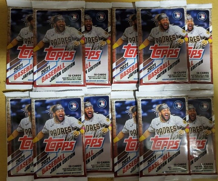 未開封12パック 2021 topps japan edition 大谷翔平サイン可能性あり