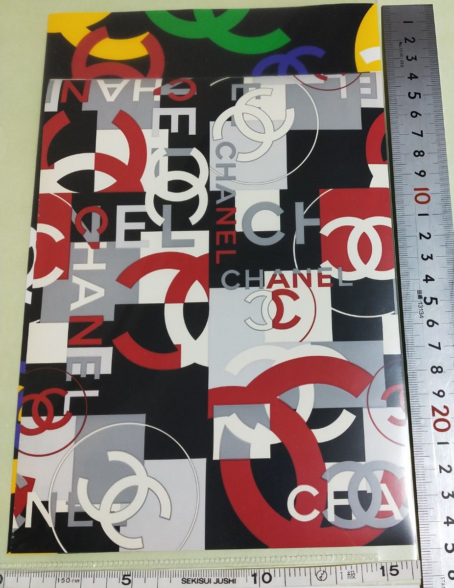 CHANEL シャネル ラッピングペーパー 小さめ 包装紙 10枚 CHANEL シャネル ラッピングペーパー 小さめ 包装紙 10枚