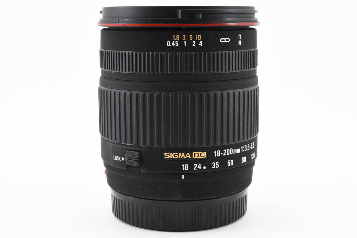 ★良品★シグマ SIGMA AF 18-200mm F3.5-6.3 DC ミノルタ用の画像8