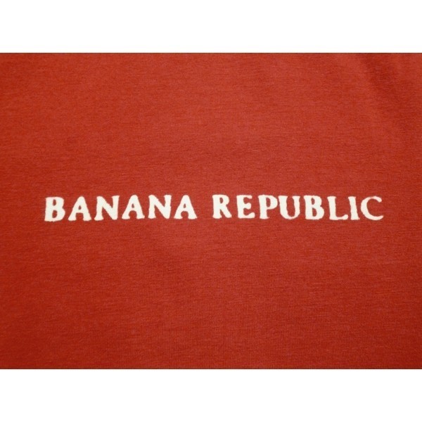 バナナリパブリック　レディース　半袖　Tシャツ　バナリパ　BANANA REPUBLIC　インポート　シンプル　トップス　アメリカ　オレンジ　S_画像2