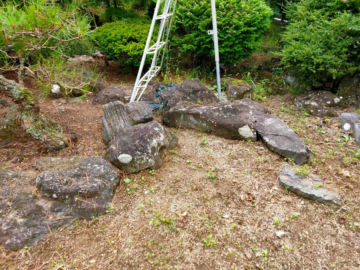 岩手内陸県南 鳥海石 その他庭石たくさん_画像1