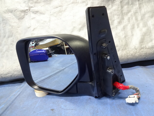  Delica D5 CV1W/ latter term / original / door mirror left / camera attaching /LED/ black / side mirror left 