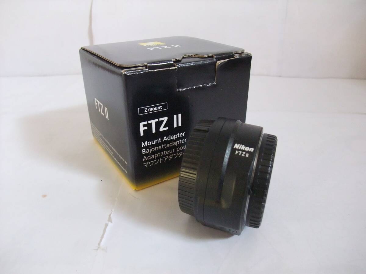 * beautiful goods Nikon Nikon FTZ Ⅱ mount adaptor original box attaching free shipping 