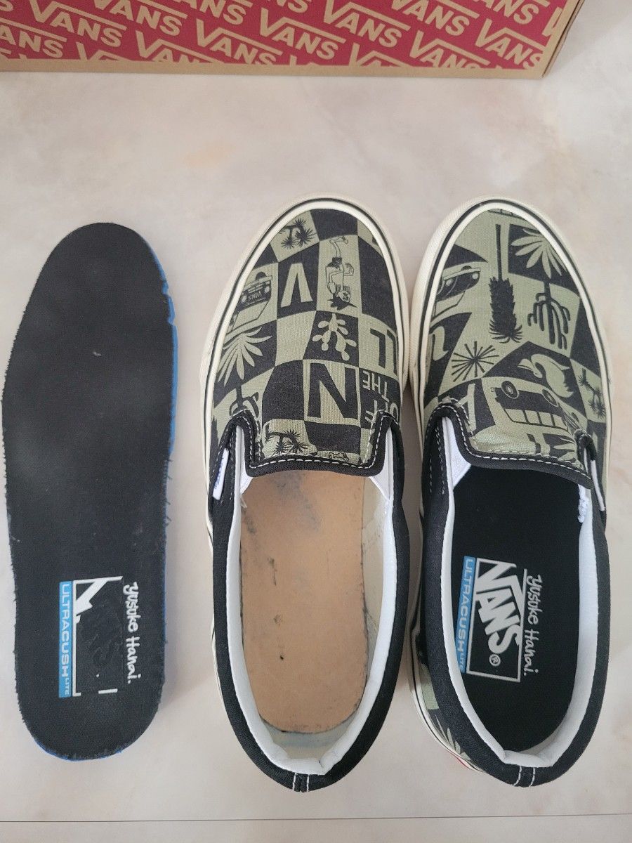 VANS×花井祐介コラボスリッポンスニーカー23.5cm