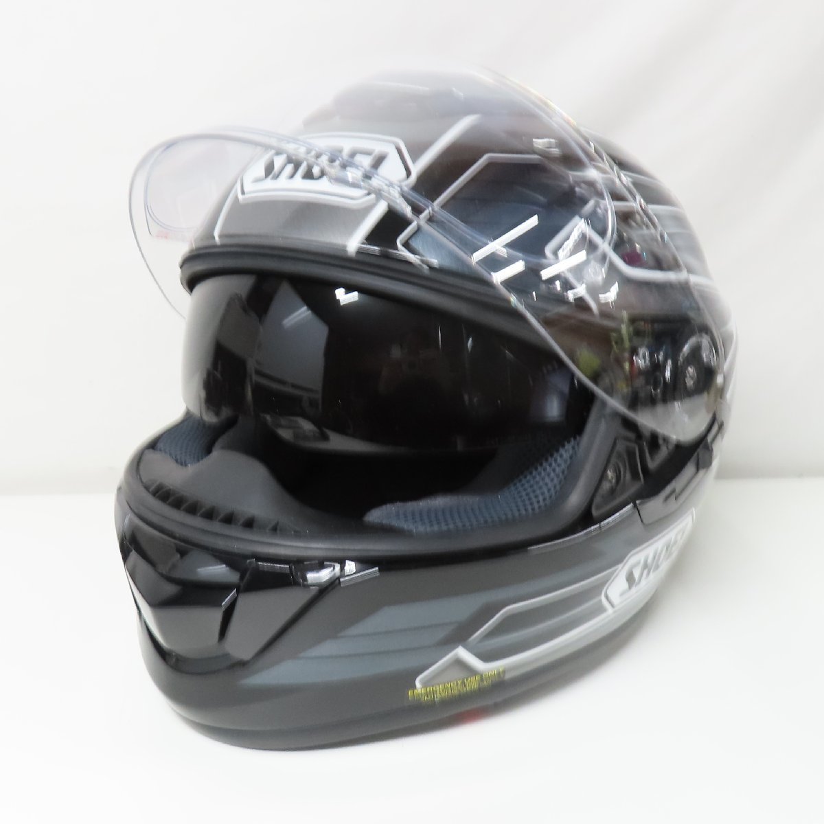 【美品】SHOEI ショウエイ GT-Air INERTIA イネルティア フルフェイスヘルメット XXLサイズ バイク 二輪 バイザー ツーリング 人気_画像4