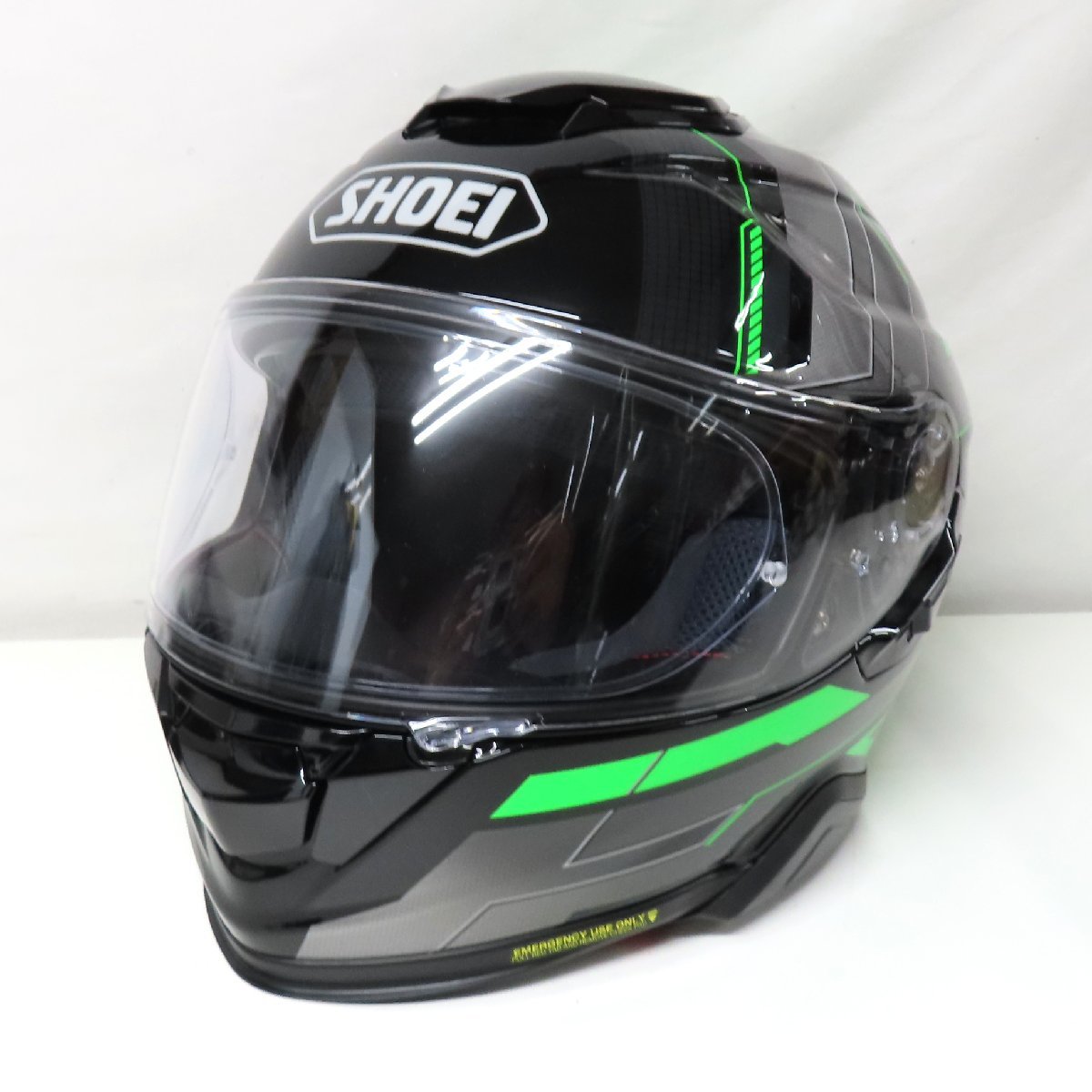 【新品同様】【美品】SHOEI ショウエイ GT-Air2 APERTURE アパーチャー フルフェイスヘルメット Mサイズ 人気 バイク 二輪 バイザー_画像2