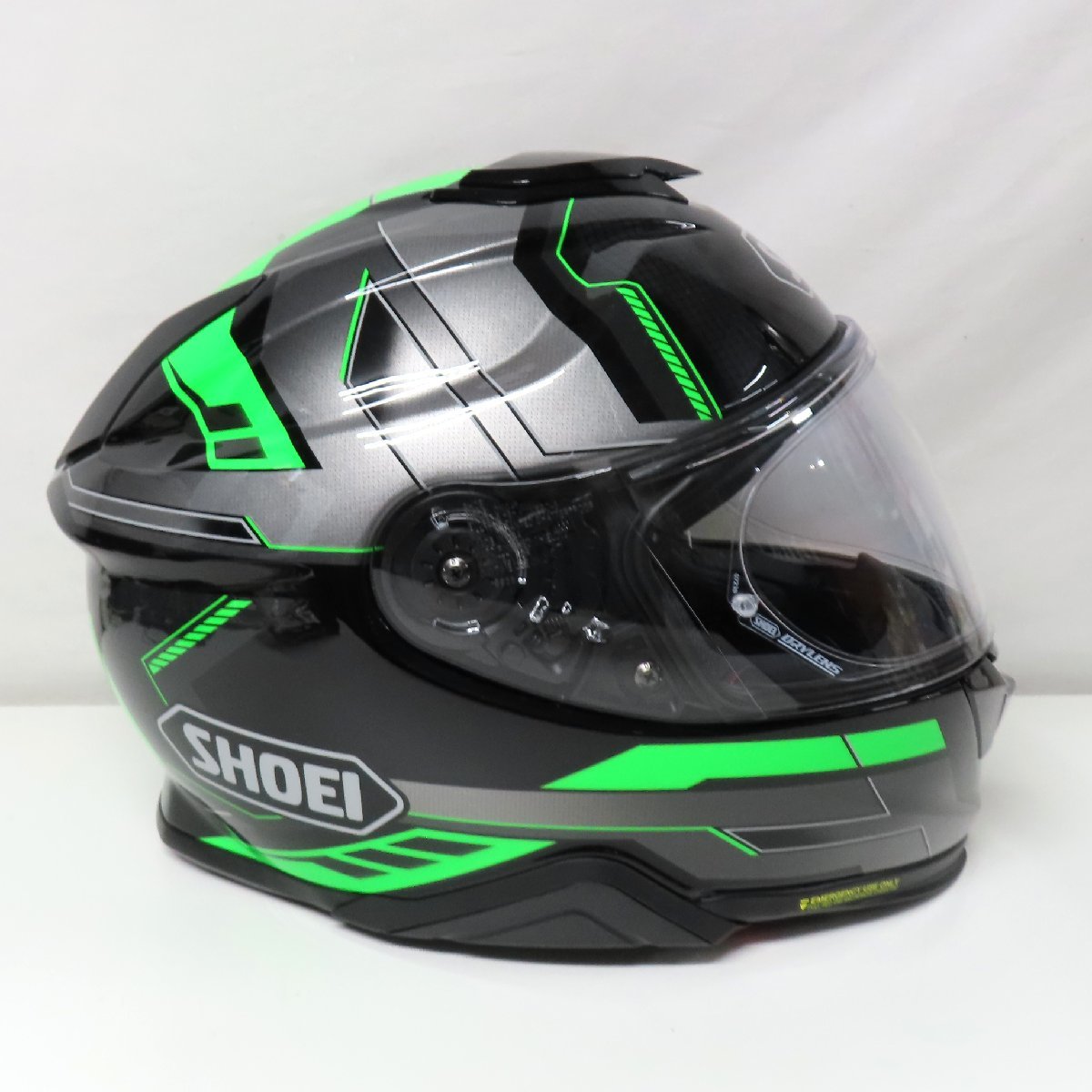 【新品同様】【美品】SHOEI ショウエイ GT-Air2 APERTURE アパーチャー フルフェイスヘルメット Mサイズ 人気 バイク 二輪 バイザー_画像6