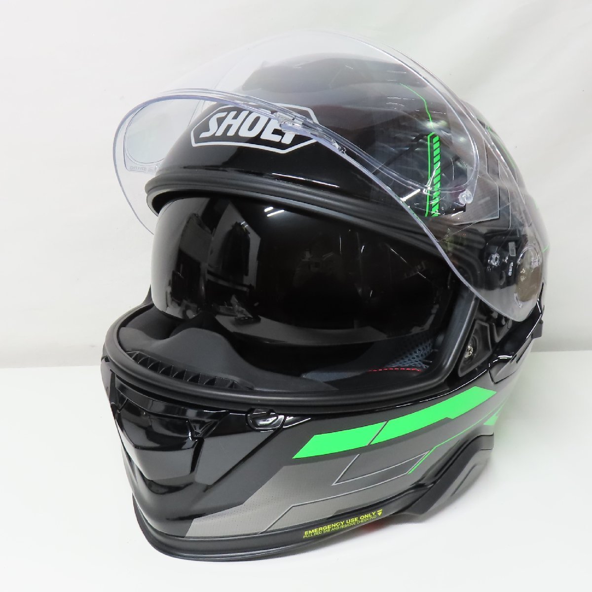 【新品同様】【美品】SHOEI ショウエイ GT-Air2 APERTURE アパーチャー フルフェイスヘルメット Mサイズ 人気 バイク 二輪 バイザー_画像4
