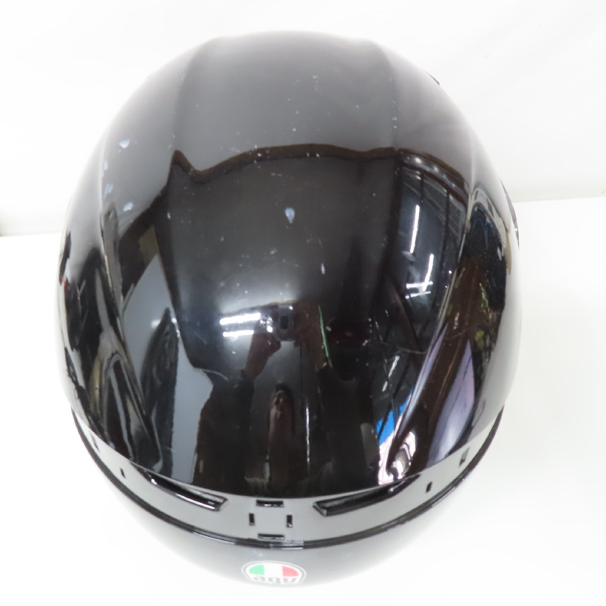 【1円スタート】【ジャンク品】 AGV OT45L フルフェイスヘルメット XLサイズ ブラック バイク 二輪 オートバイ ツーリング 人気_画像6